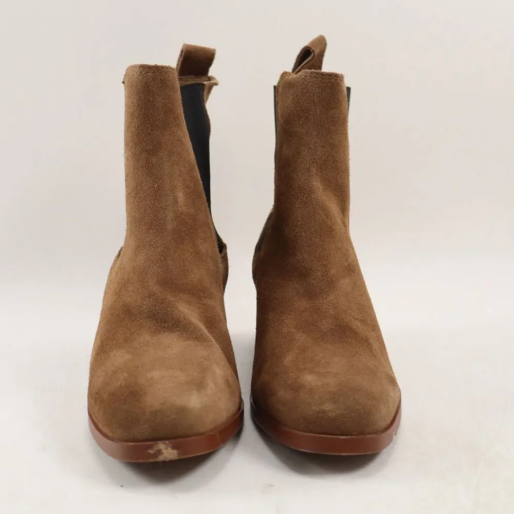 🔥NEW STEVE MADDEN Rhiannon Chelsea Suede Boots, Brown 7.5US MSRP$130🔥 - Picture 3 of 10